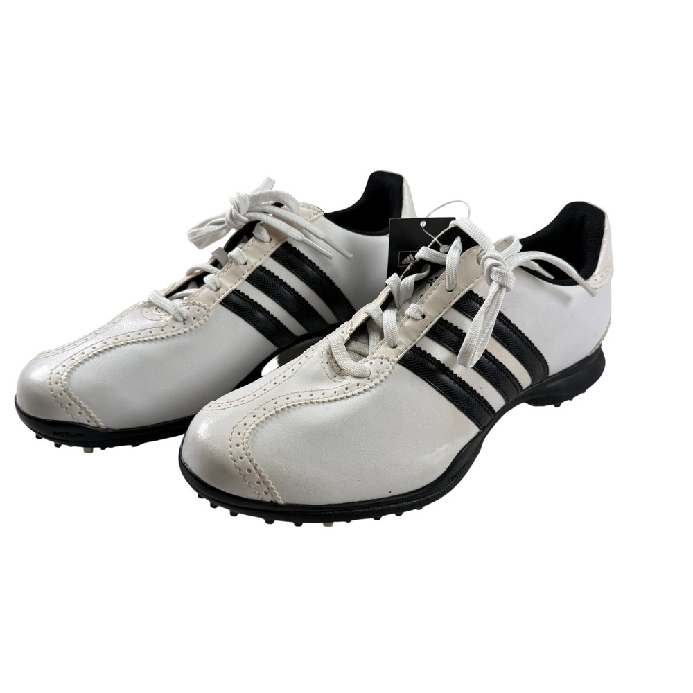 Adidas Driver May S Golf Shoes White Black Soft Spike Womens 8 New With Tag